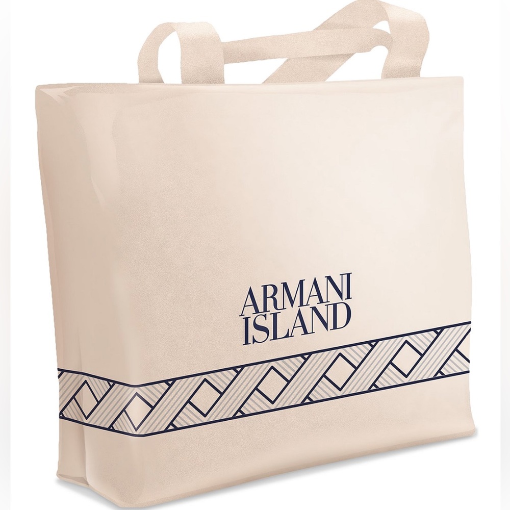 Giorgio Armani island tote